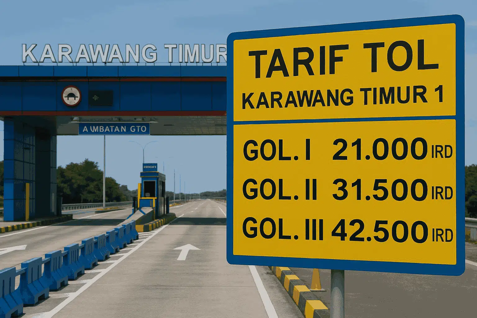 Gerbang Tol Karawang Timur 1: Lokasi, Akses, dan Fasilitasnya